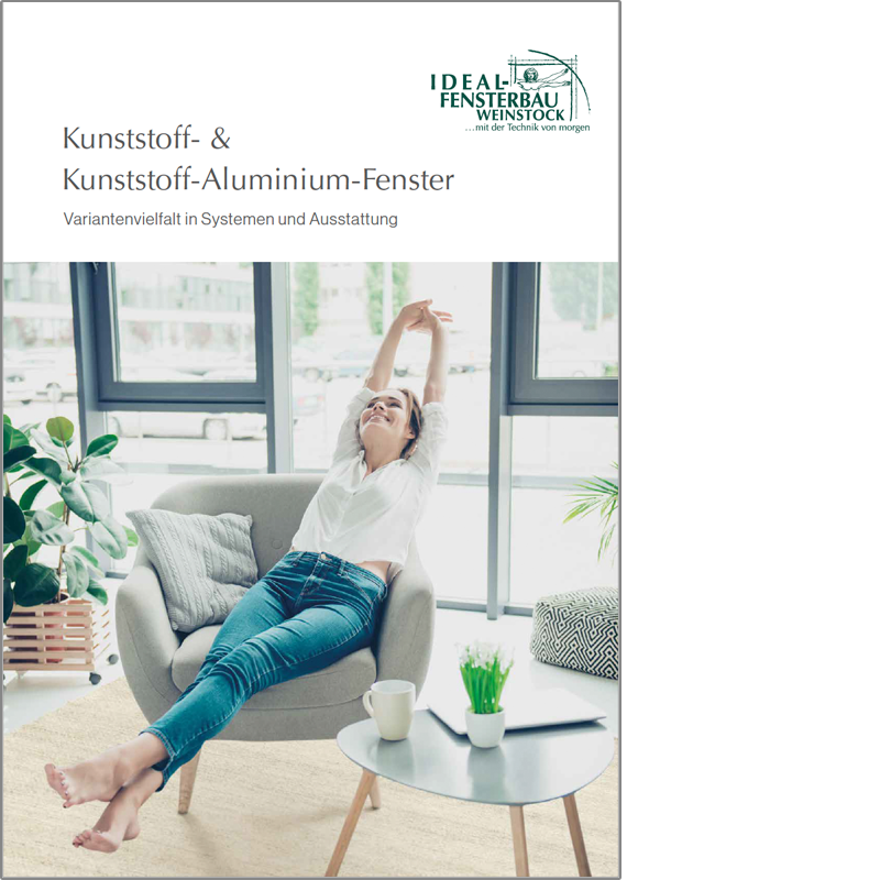 Vorschau Broschüre Kunststoff- & Kunststoff-Aluminium-Fenster